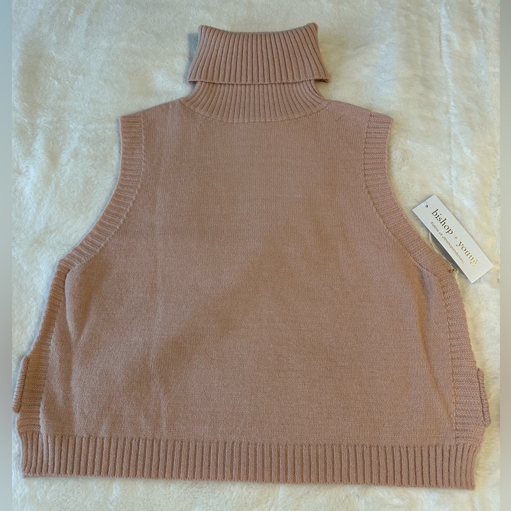 Bishop + Young Libra Crop Sweater Vest